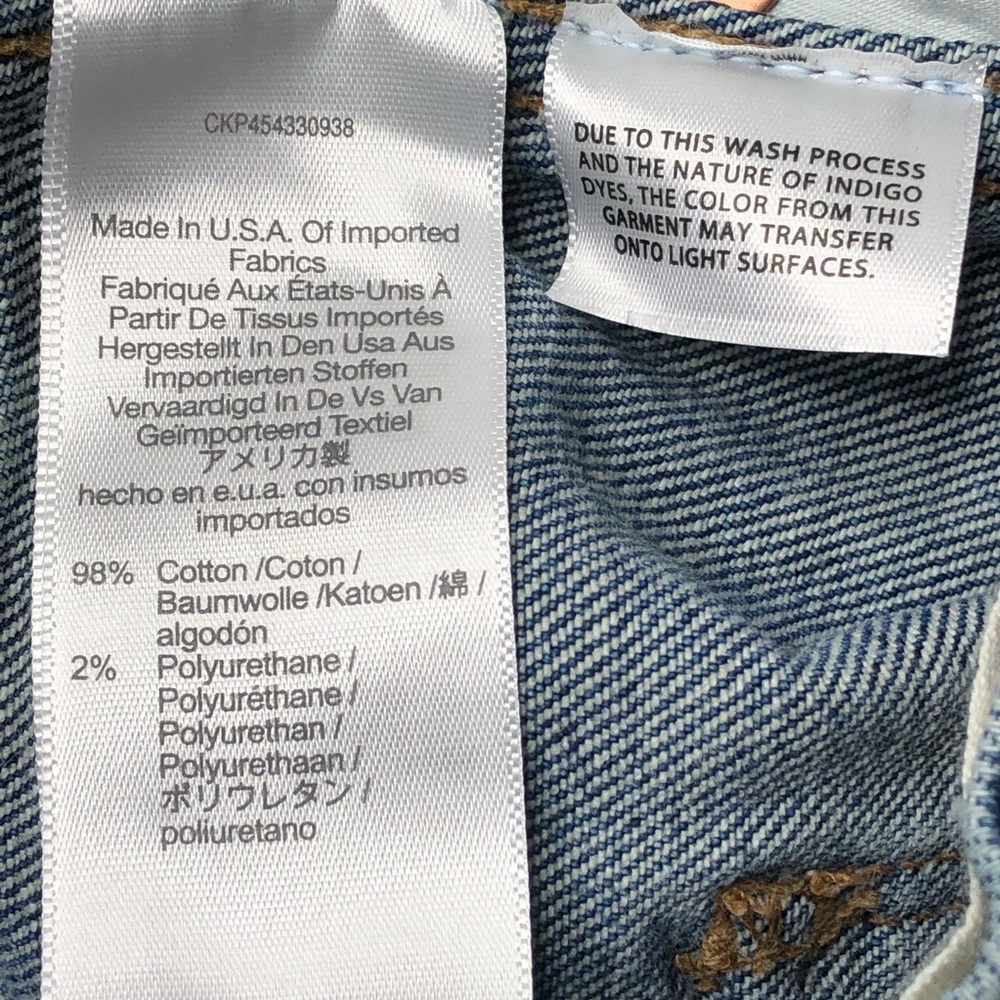 Madewell Rivet & Thread High Rise Stovepipe Jeans - Picture 14 of 14